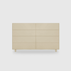 Slim 8 Drawer Lowboy - Colour