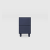 Slim 2 Drawer Bedside - Colour