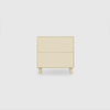 Slim 2 Drawer Wide Bedside - Colour