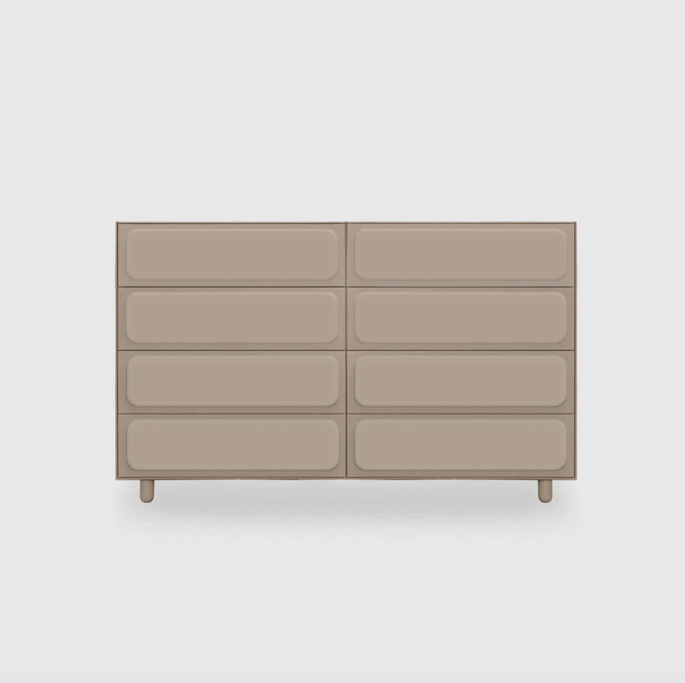 Forma 8 Drawer Lowboy - Colour