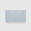 Slim 8 Drawer Lowboy - Colour