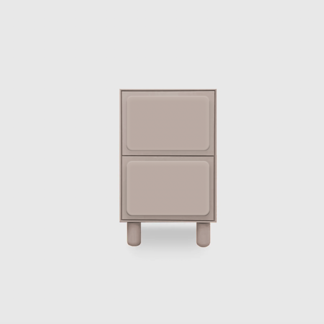 Forma 2 Drawer Bedside - Colour