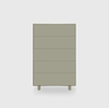 Slim 5 Drawer Tallboy - Colour