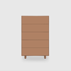 Slim 5 Drawer Tallboy - Colour