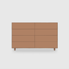 Slim 8 Drawer Lowboy - Colour