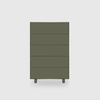 Slim 5 Drawer Tallboy - Colour