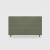 Slim 8 Drawer Lowboy - Colour