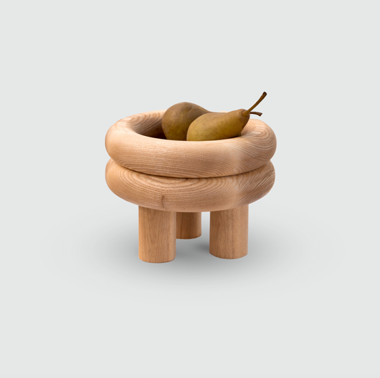 Benne Timber Fruit Bowl - Round Small