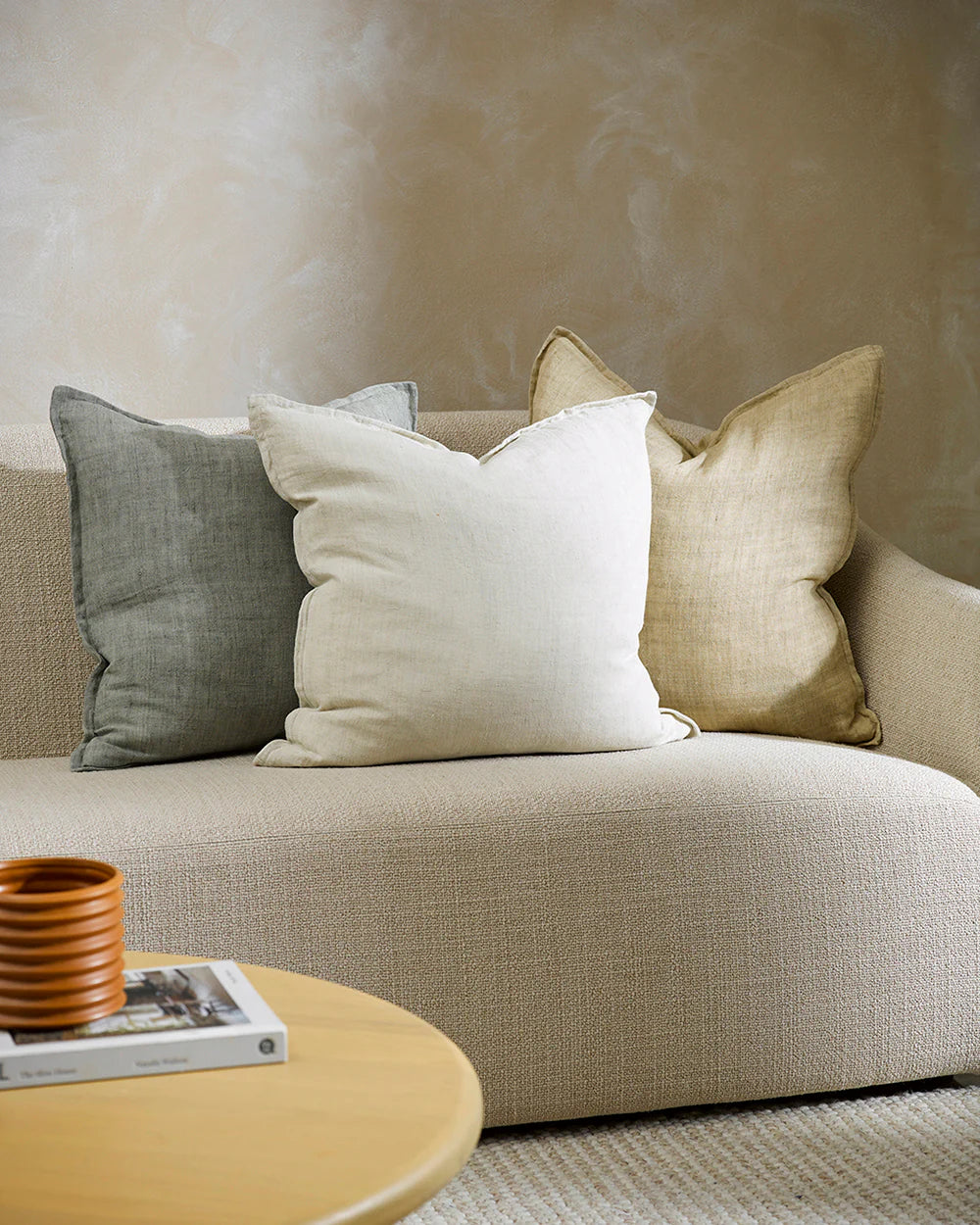 Cassia Cushion - Putty