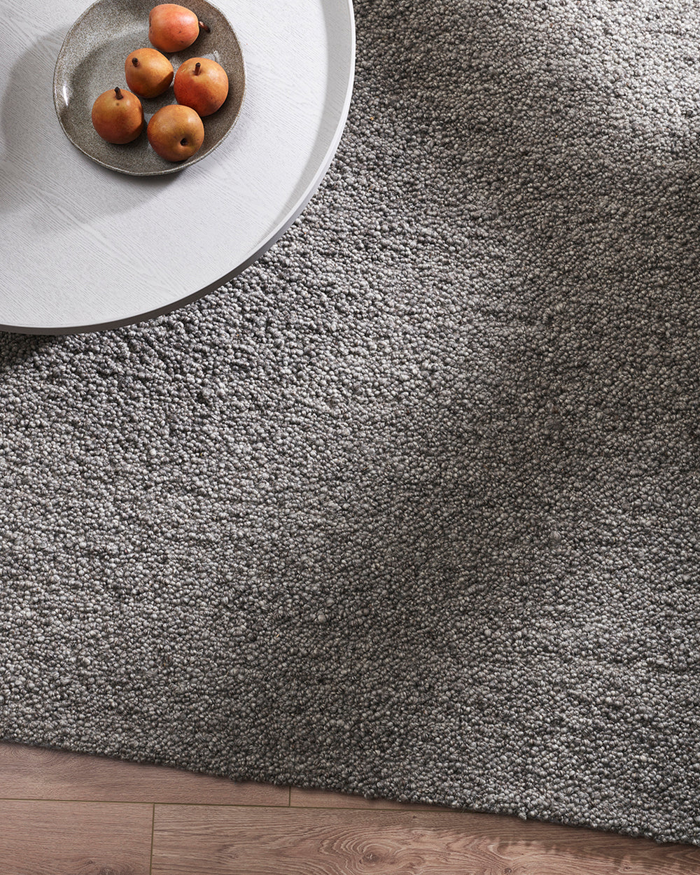 Mt Somers Smoke Grey Floor Rug