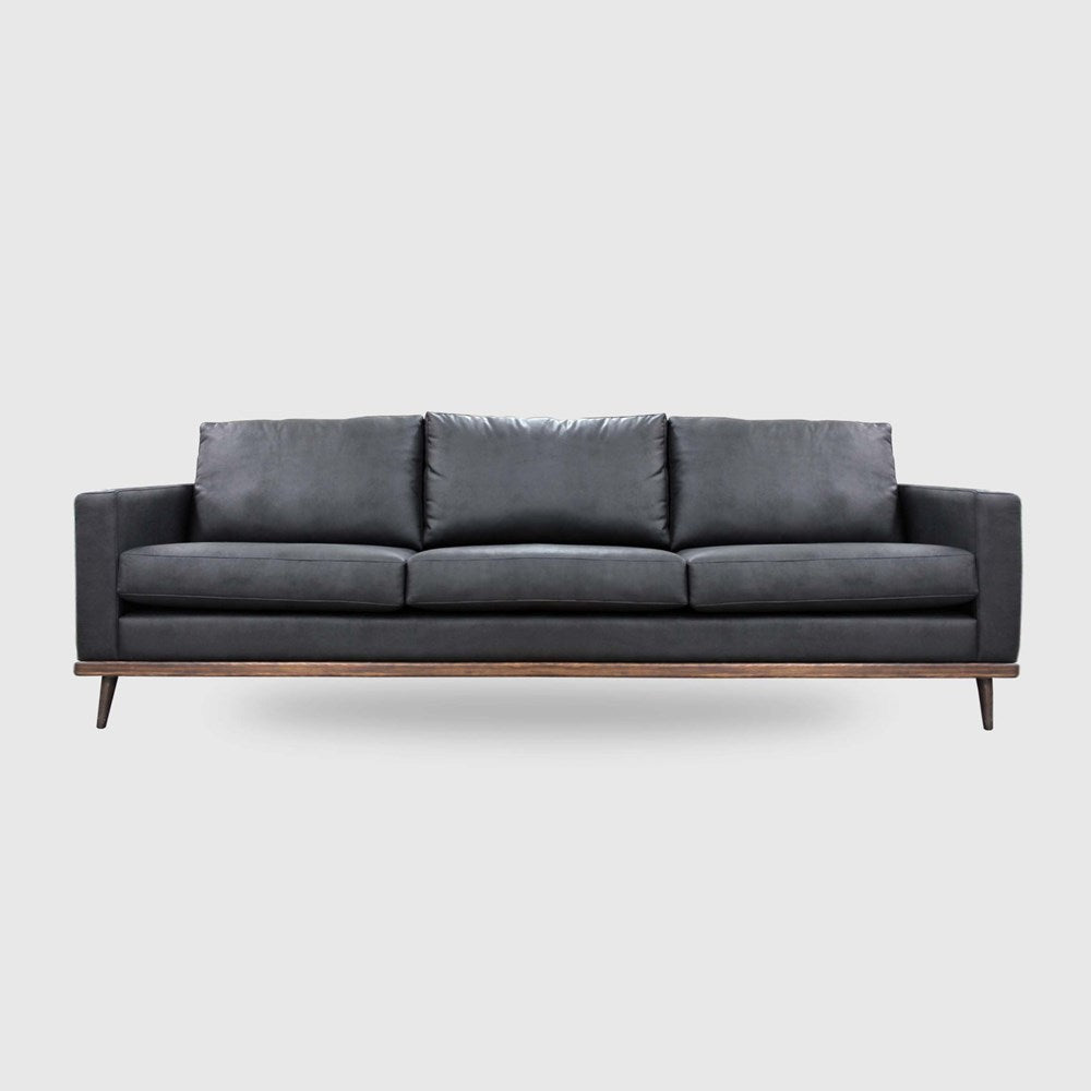 Franses Vegan Leather Sofa -  4 Seater