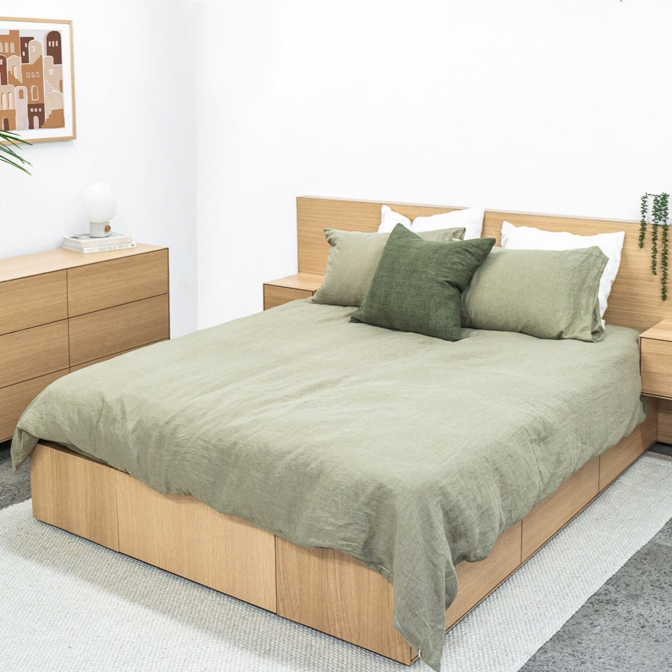 Slim 7 Drawer Bed Base