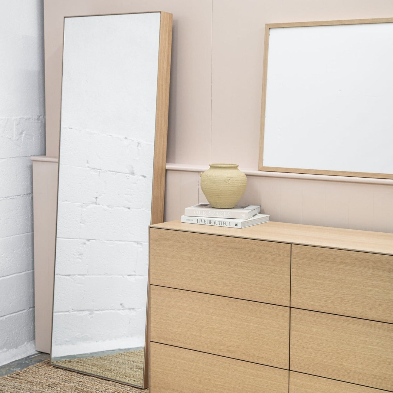 Slim Frame Mirror - 1700 x 600