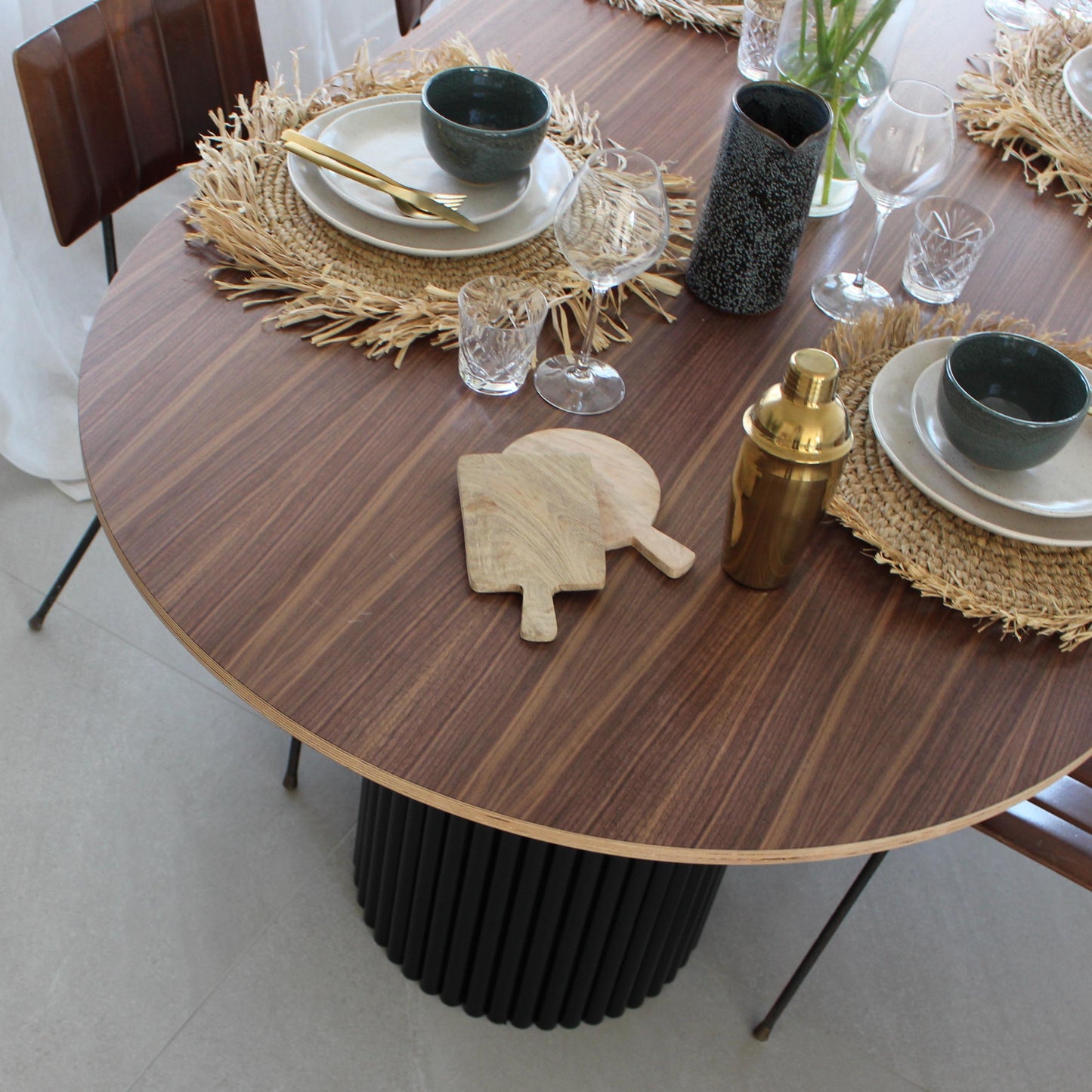 Bloom Oval Dining Table