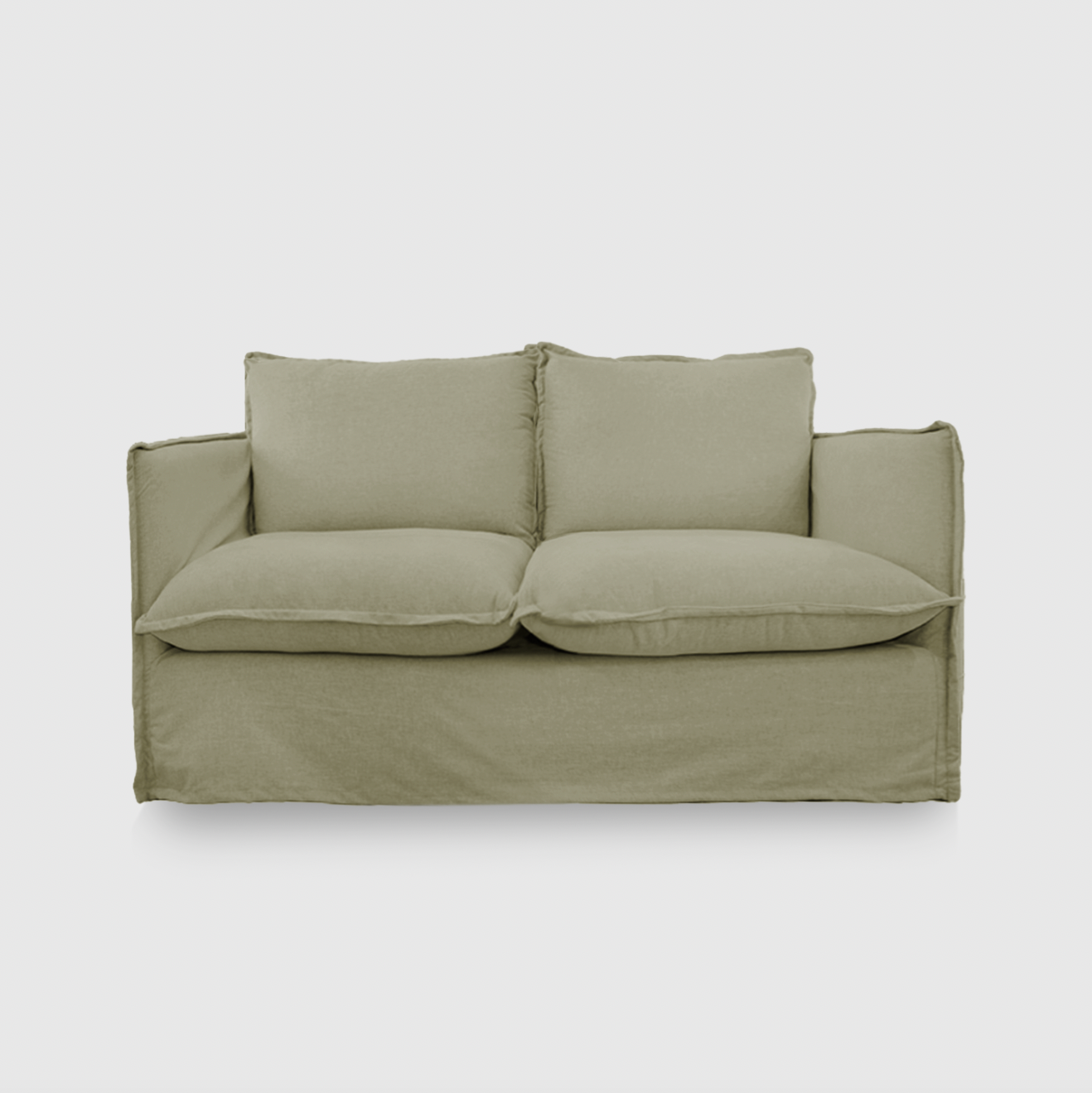 Byron Slip Cover Sofa - 2 Seater - Chambray