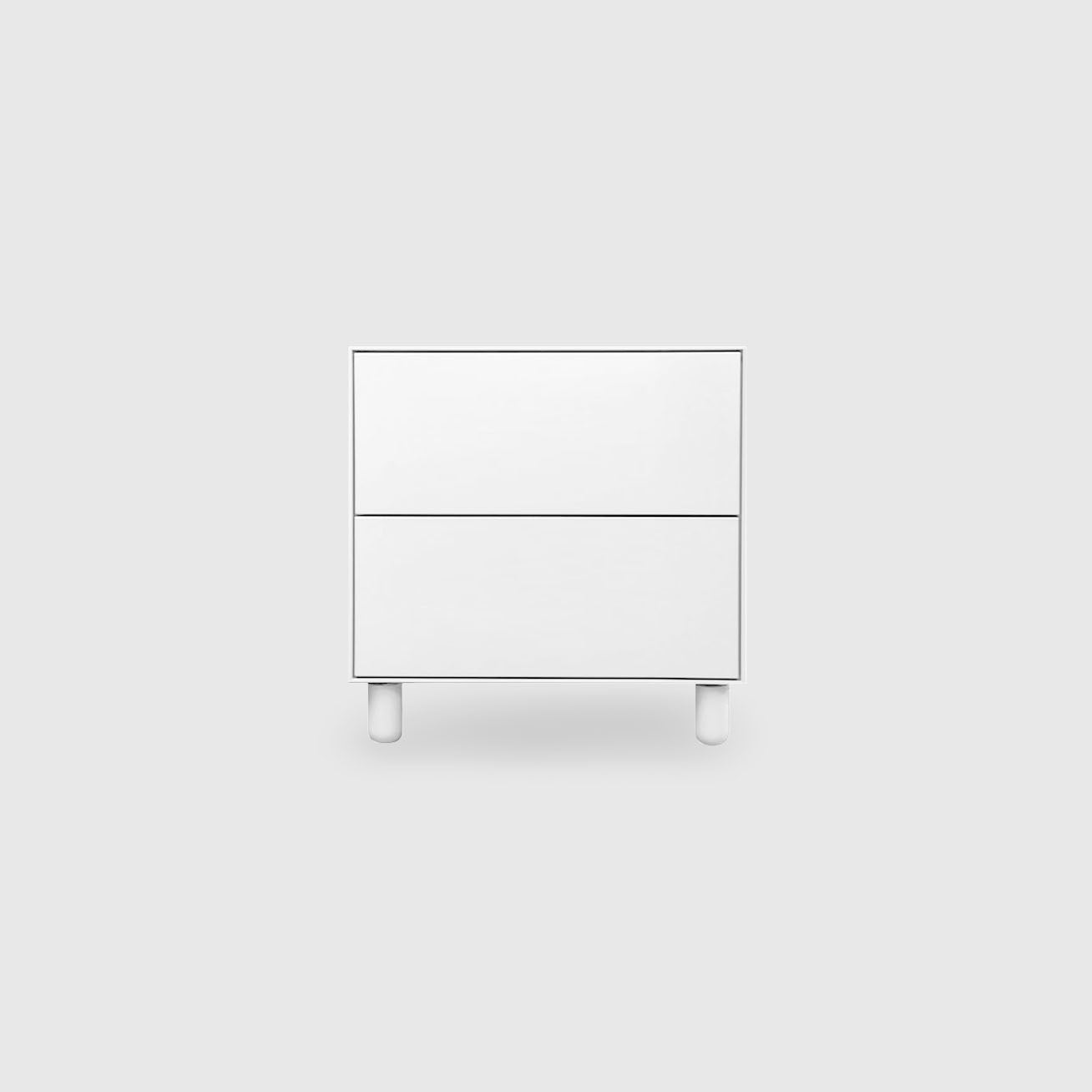 Slim 2 Drawer Wide Bedside - Colour