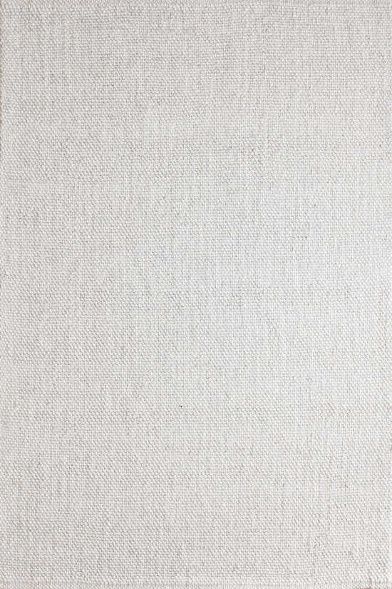 Nebraska Natural White Floor Rug